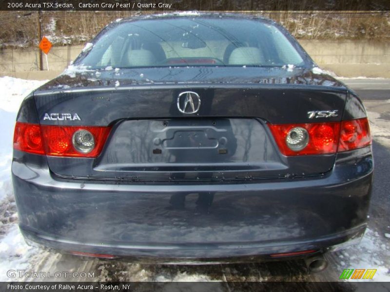 Carbon Gray Pearl / Quartz Gray 2006 Acura TSX Sedan