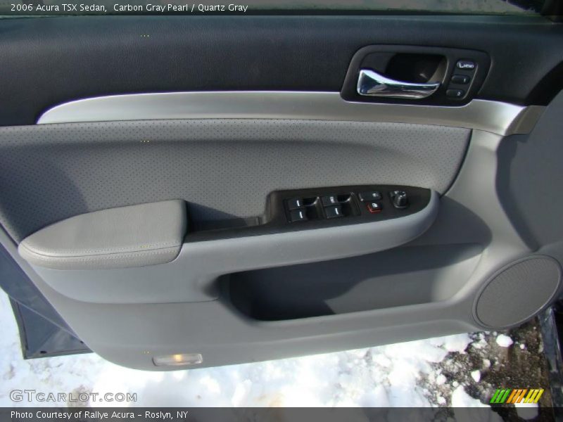 Carbon Gray Pearl / Quartz Gray 2006 Acura TSX Sedan