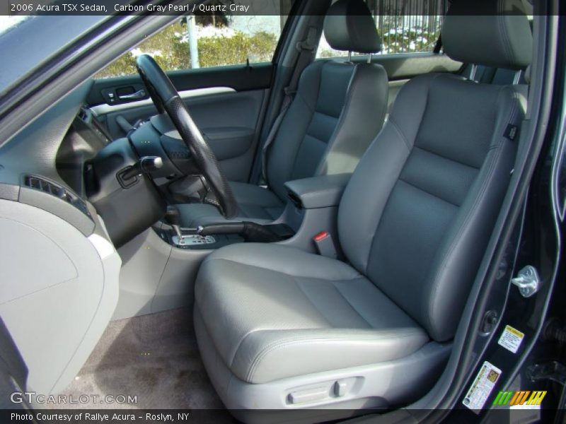 Carbon Gray Pearl / Quartz Gray 2006 Acura TSX Sedan
