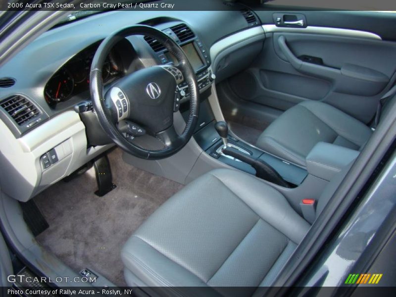 Carbon Gray Pearl / Quartz Gray 2006 Acura TSX Sedan