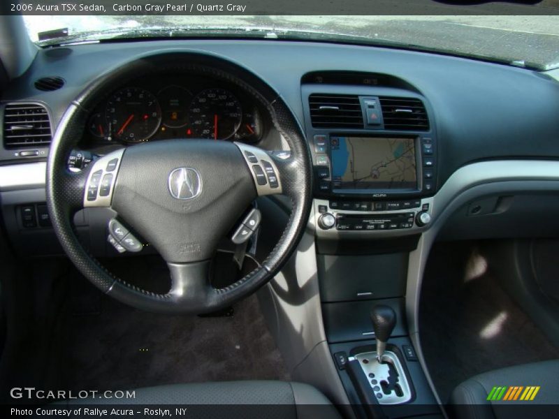 Carbon Gray Pearl / Quartz Gray 2006 Acura TSX Sedan