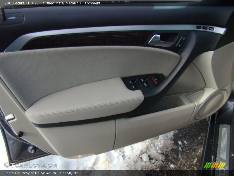 Polished Metal Metallic / Parchment 2008 Acura TL 3.2