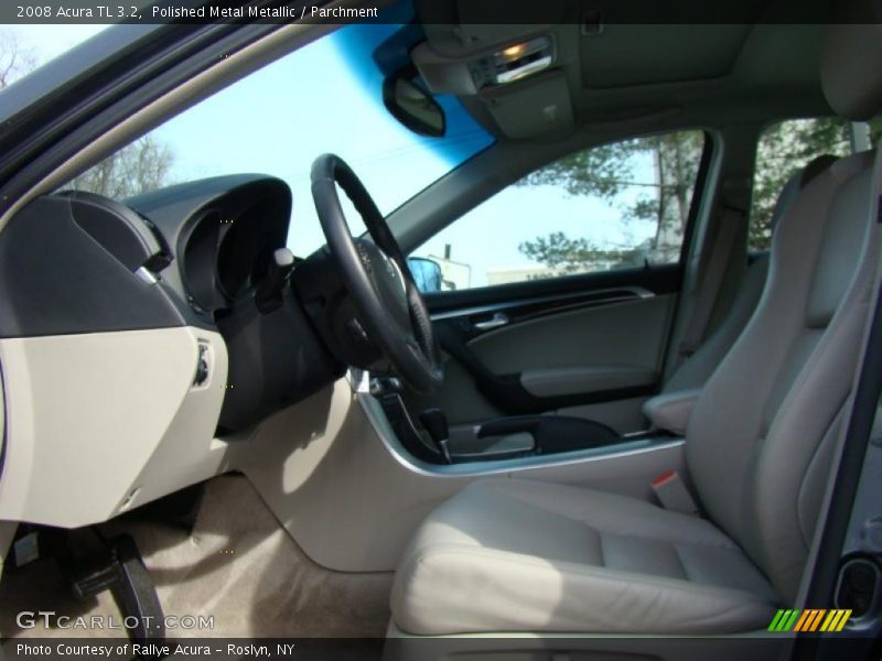 Polished Metal Metallic / Parchment 2008 Acura TL 3.2