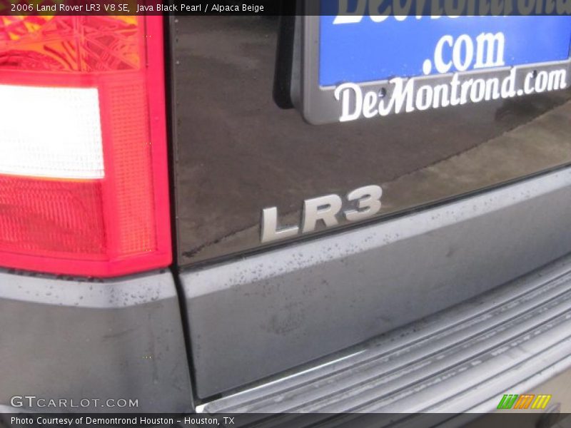 Java Black Pearl / Alpaca Beige 2006 Land Rover LR3 V8 SE