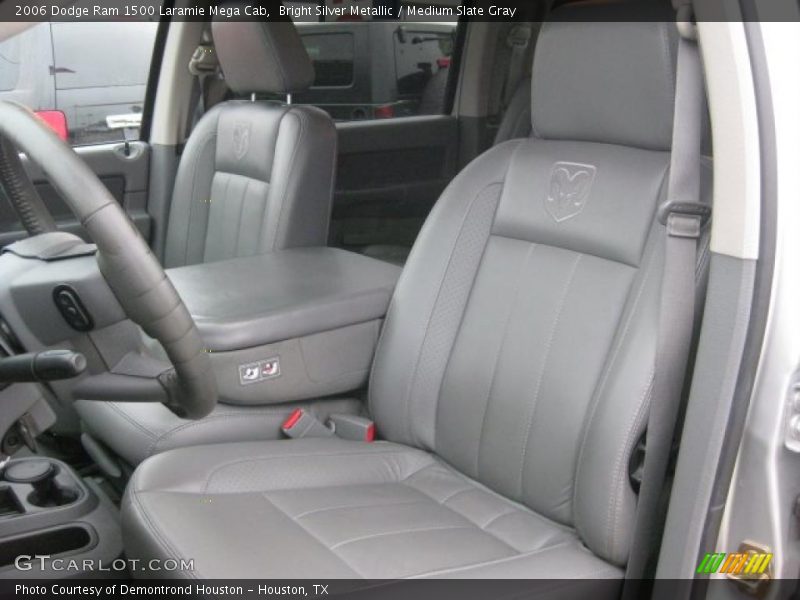 Bright Silver Metallic / Medium Slate Gray 2006 Dodge Ram 1500 Laramie Mega Cab