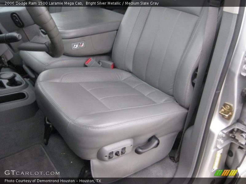 Bright Silver Metallic / Medium Slate Gray 2006 Dodge Ram 1500 Laramie Mega Cab