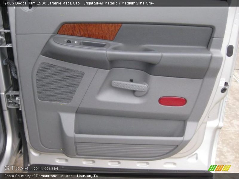 Bright Silver Metallic / Medium Slate Gray 2006 Dodge Ram 1500 Laramie Mega Cab