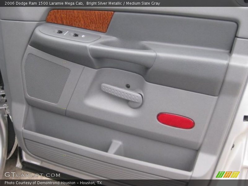 Bright Silver Metallic / Medium Slate Gray 2006 Dodge Ram 1500 Laramie Mega Cab