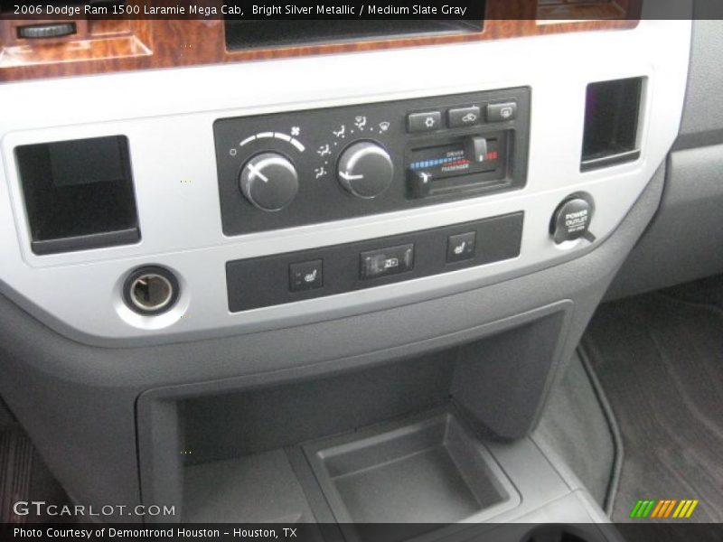 Bright Silver Metallic / Medium Slate Gray 2006 Dodge Ram 1500 Laramie Mega Cab