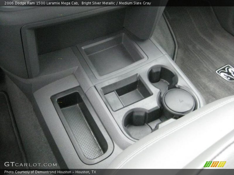 Bright Silver Metallic / Medium Slate Gray 2006 Dodge Ram 1500 Laramie Mega Cab