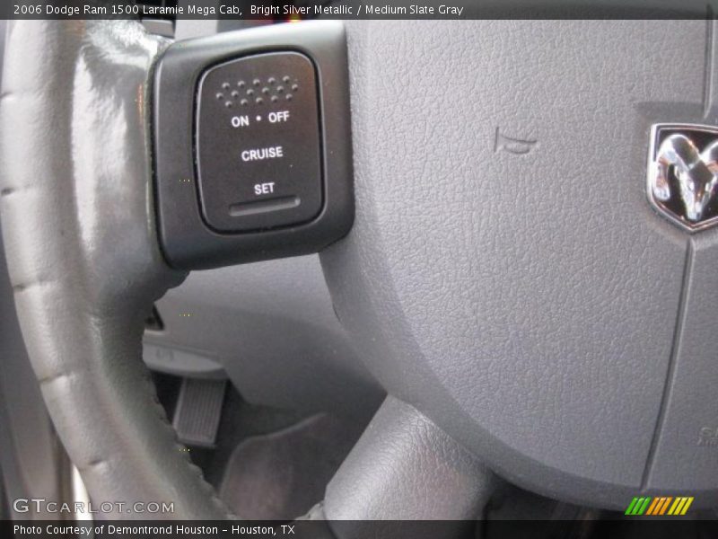 Bright Silver Metallic / Medium Slate Gray 2006 Dodge Ram 1500 Laramie Mega Cab