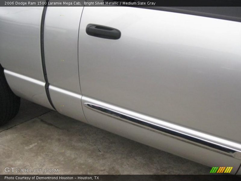 Bright Silver Metallic / Medium Slate Gray 2006 Dodge Ram 1500 Laramie Mega Cab