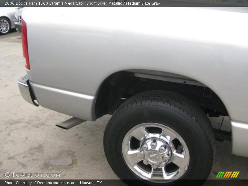 Bright Silver Metallic / Medium Slate Gray 2006 Dodge Ram 1500 Laramie Mega Cab