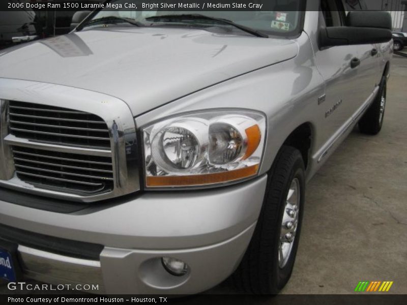 Bright Silver Metallic / Medium Slate Gray 2006 Dodge Ram 1500 Laramie Mega Cab