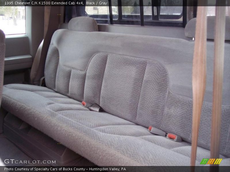 Black / Gray 1995 Chevrolet C/K K1500 Extended Cab 4x4
