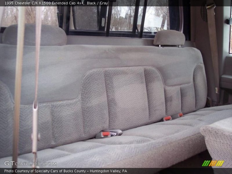 Black / Gray 1995 Chevrolet C/K K1500 Extended Cab 4x4