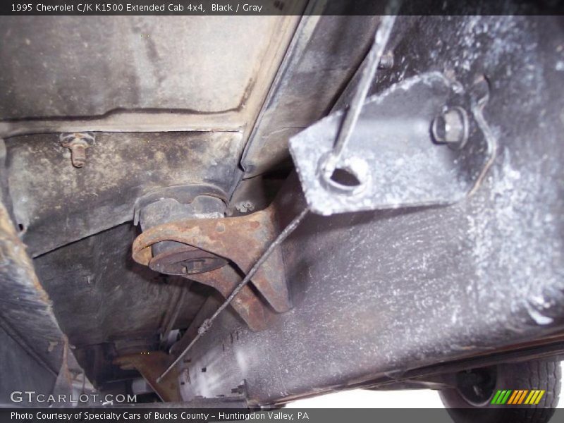 Black / Gray 1995 Chevrolet C/K K1500 Extended Cab 4x4