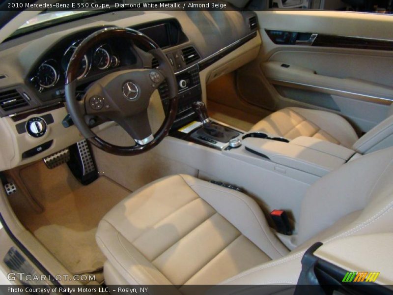 Almond Beige Interior - 2010 E 550 Coupe 