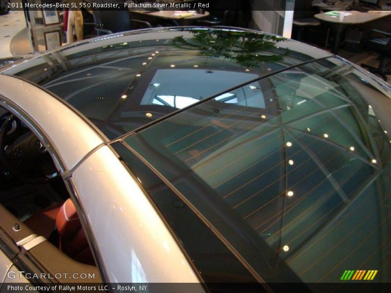 Sunroof of 2011 SL 550 Roadster