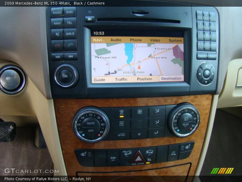 Black / Cashmere 2009 Mercedes-Benz ML 350 4Matic
