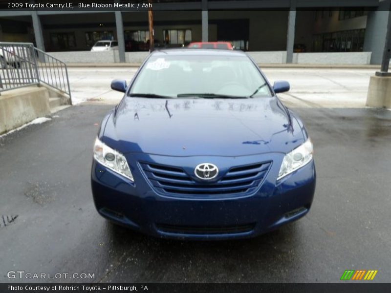 Blue Ribbon Metallic / Ash 2009 Toyota Camry LE