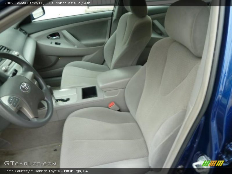 Blue Ribbon Metallic / Ash 2009 Toyota Camry LE