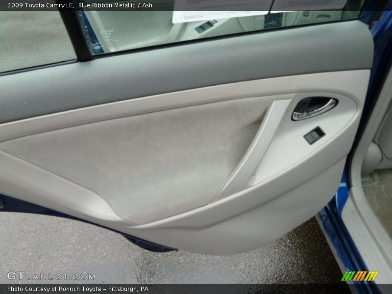 Blue Ribbon Metallic / Ash 2009 Toyota Camry LE