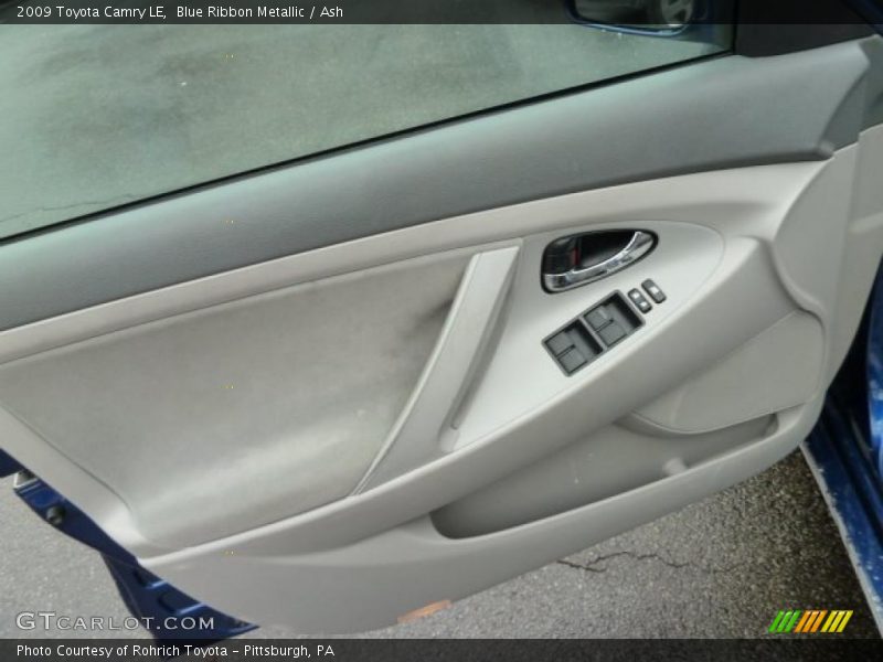 Blue Ribbon Metallic / Ash 2009 Toyota Camry LE