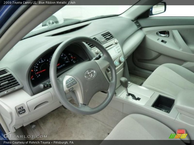Blue Ribbon Metallic / Ash 2009 Toyota Camry LE