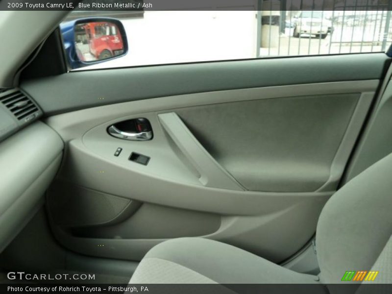 Blue Ribbon Metallic / Ash 2009 Toyota Camry LE