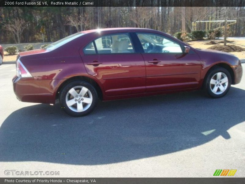 Redfire Metallic / Camel 2006 Ford Fusion SE V6