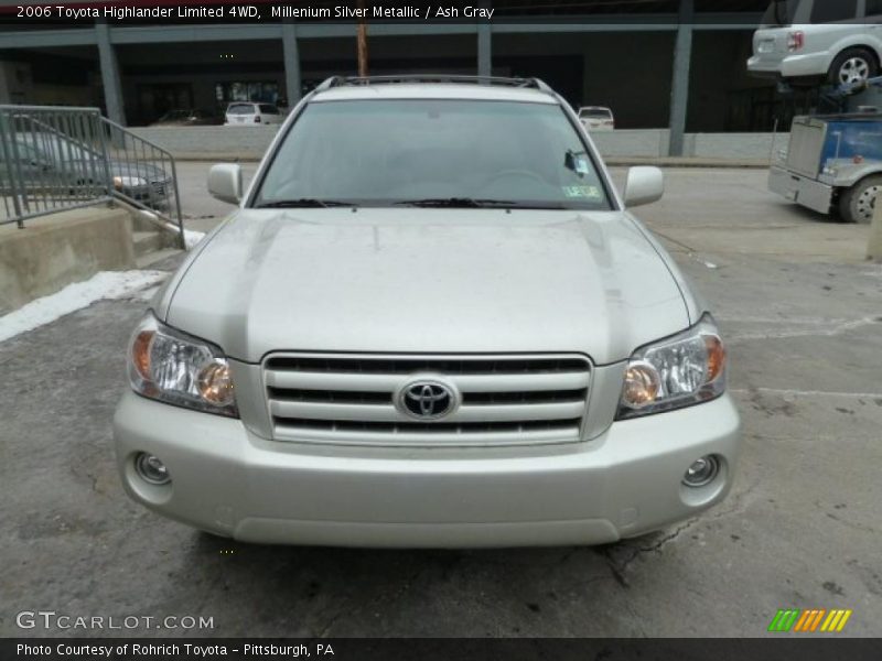 Millenium Silver Metallic / Ash Gray 2006 Toyota Highlander Limited 4WD