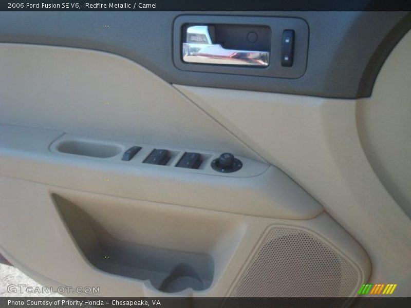 Redfire Metallic / Camel 2006 Ford Fusion SE V6