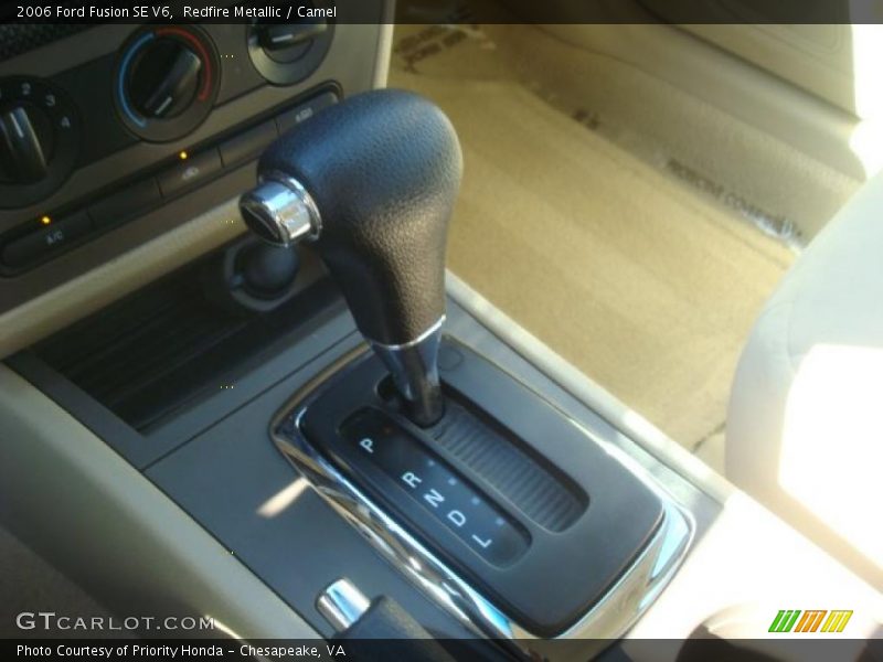 Redfire Metallic / Camel 2006 Ford Fusion SE V6