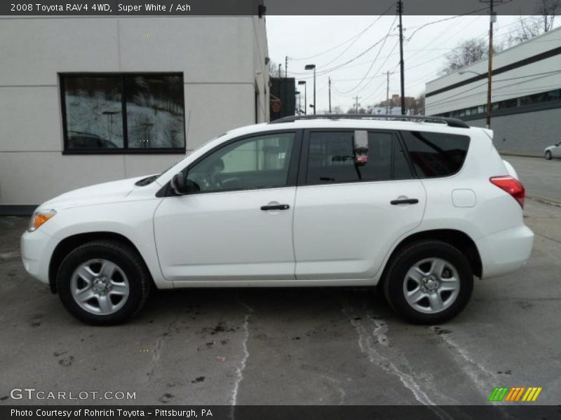 Super White / Ash 2008 Toyota RAV4 4WD