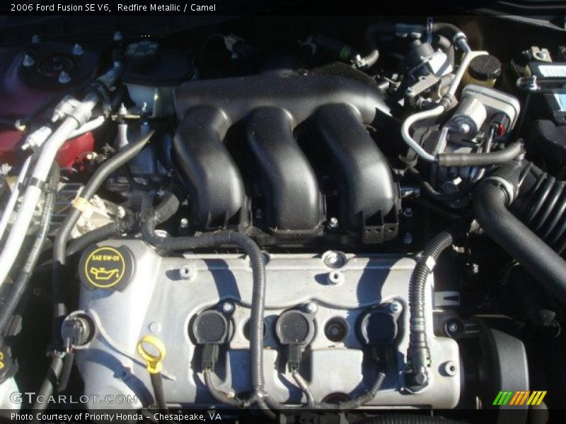Redfire Metallic / Camel 2006 Ford Fusion SE V6