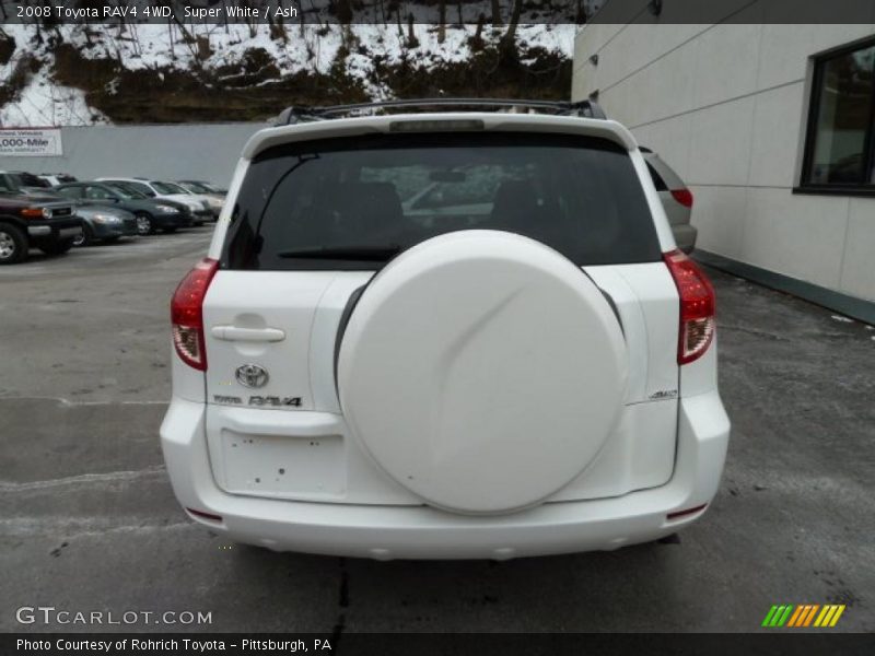 Super White / Ash 2008 Toyota RAV4 4WD