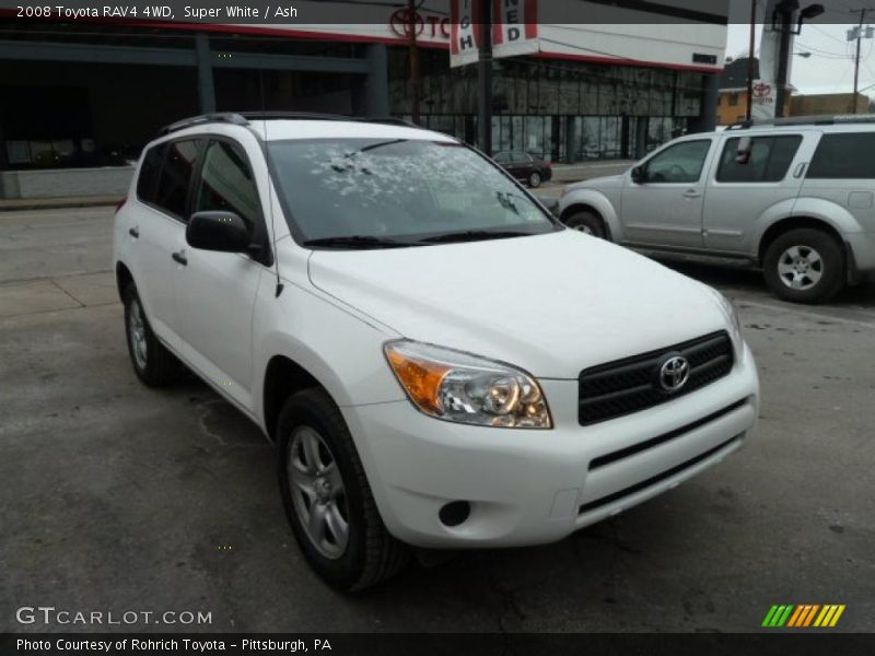 Super White / Ash 2008 Toyota RAV4 4WD