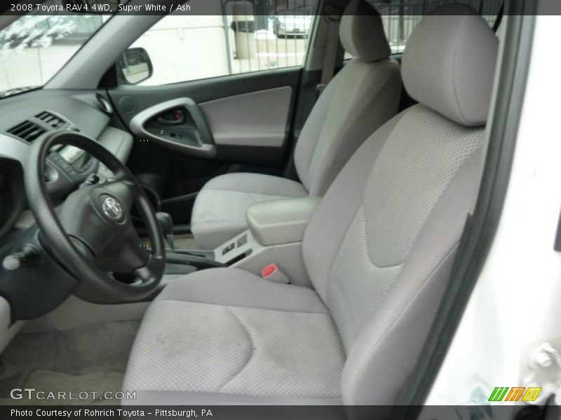 Super White / Ash 2008 Toyota RAV4 4WD