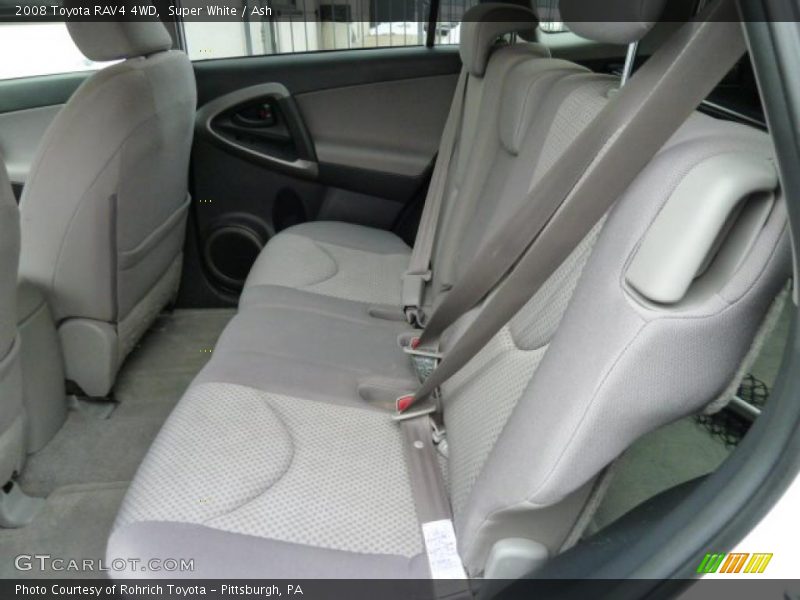 Super White / Ash 2008 Toyota RAV4 4WD