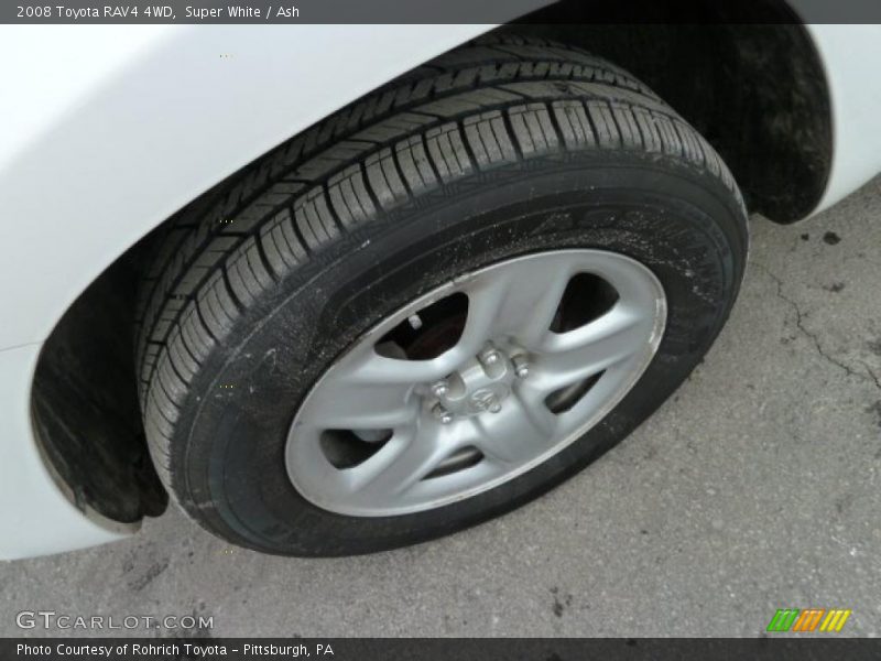 Super White / Ash 2008 Toyota RAV4 4WD