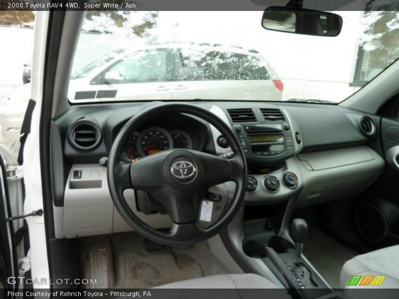 Super White / Ash 2008 Toyota RAV4 4WD