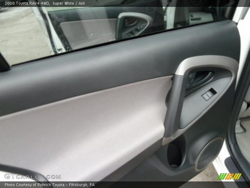 Super White / Ash 2008 Toyota RAV4 4WD