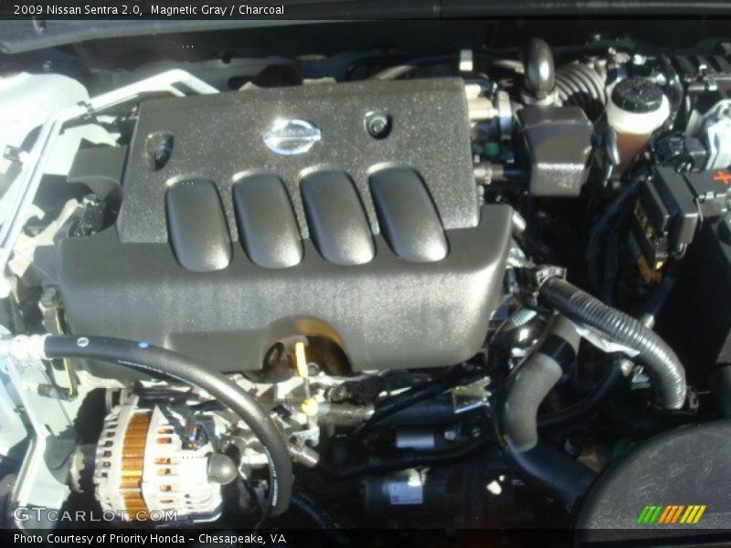 Magnetic Gray / Charcoal 2009 Nissan Sentra 2.0