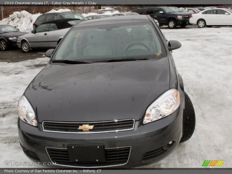 Cyber Gray Metallic / Gray 2010 Chevrolet Impala LT