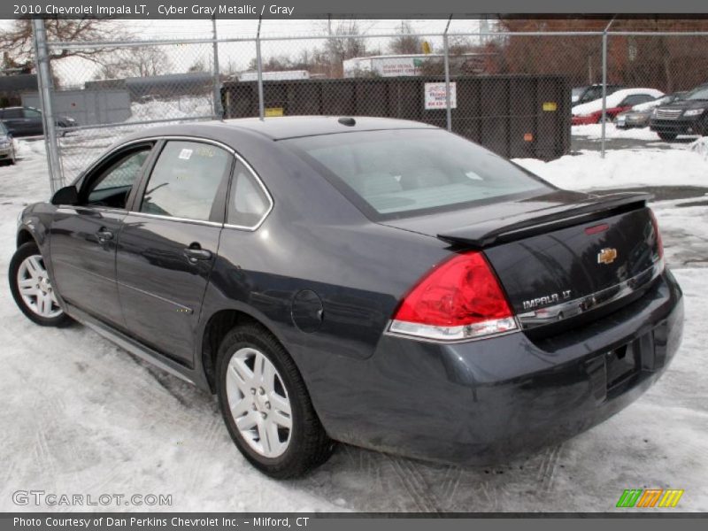 Cyber Gray Metallic / Gray 2010 Chevrolet Impala LT
