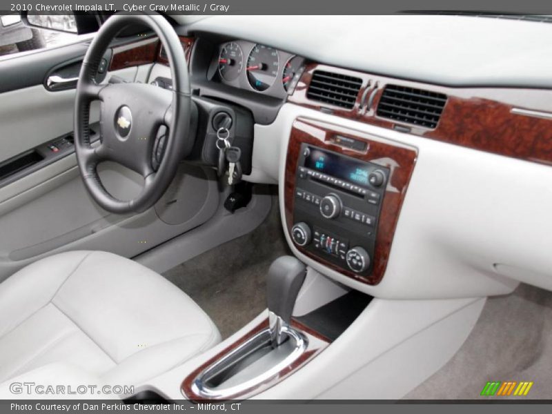 Cyber Gray Metallic / Gray 2010 Chevrolet Impala LT