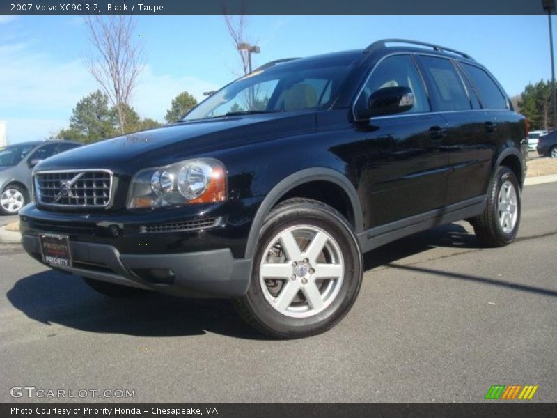 Black / Taupe 2007 Volvo XC90 3.2