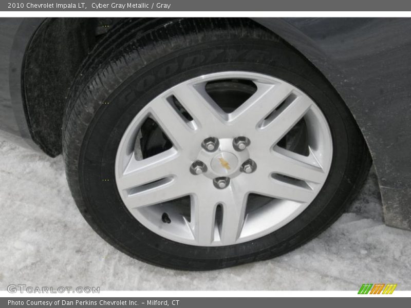 Cyber Gray Metallic / Gray 2010 Chevrolet Impala LT