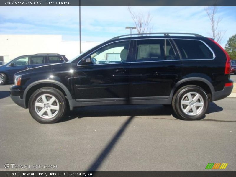 Black / Taupe 2007 Volvo XC90 3.2